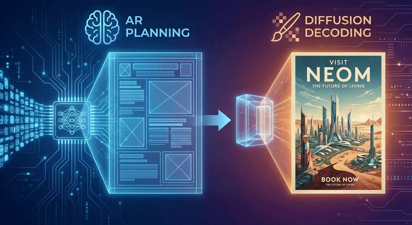 AR + 扩散混合架构详解（带图表）